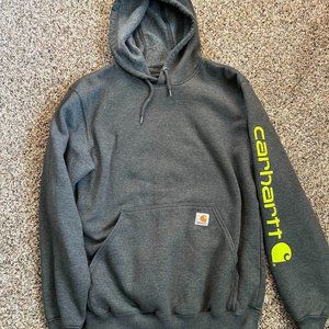 Men's grey carhartt sweatshirt